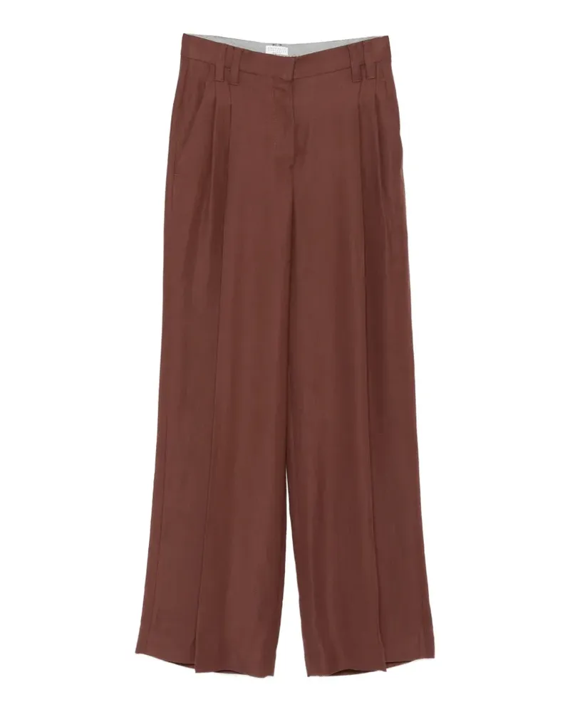 Brunello Cucinelli pleated trousers - Braun Braun