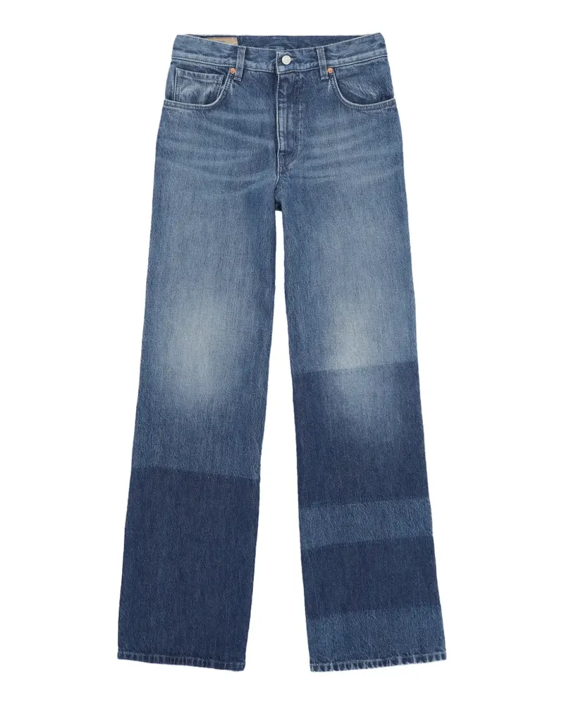 Fortela patchwork jeans - Blau Blau