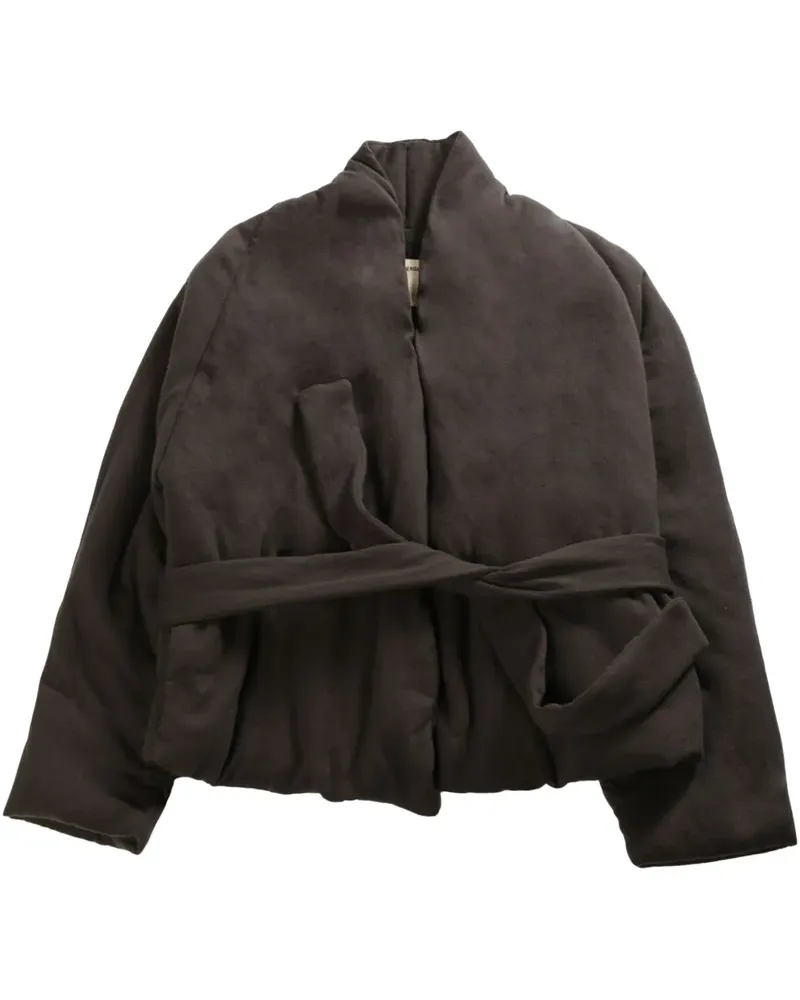 Frenckenberger Gefütterte Kimono-Jacke - Grün Grün