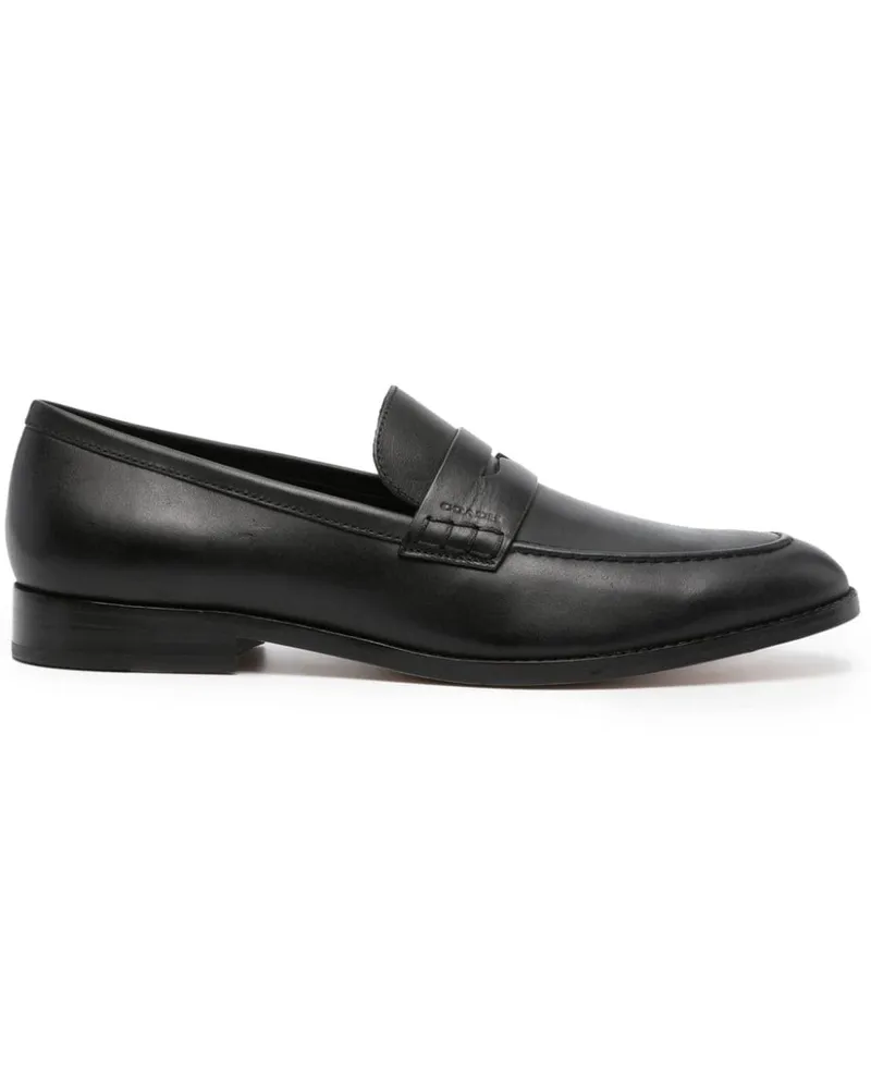 Coach Declan Penny-Loafer Schwarz