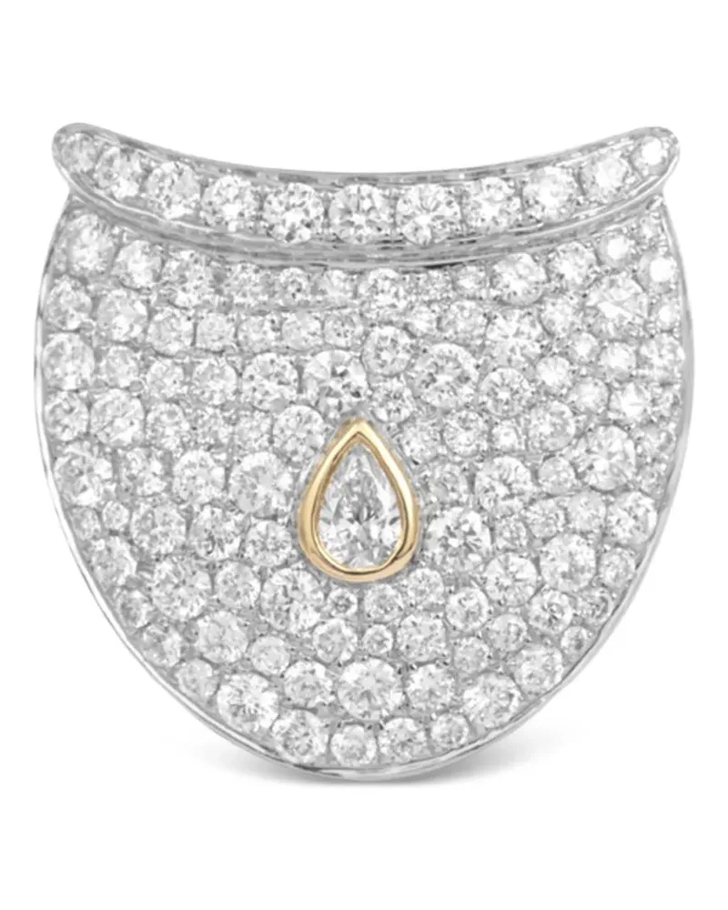 Rainbow K Dune Ohrring mit Diamant - Silber Silber
