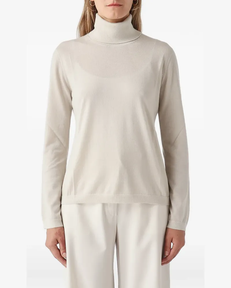 Max Mara Fervore roll-neck sweater - Nude Nude