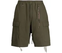 Cargo-Shorts mit Totenkopfstickerei