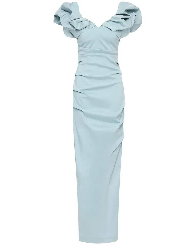 Rachel Gilbert Frey Maxikleid - Blau Blau