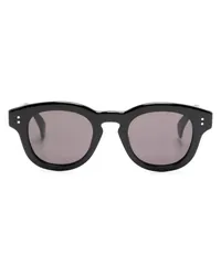 Kenzo Sonnenbrille mit rundem Gestell Schwarz