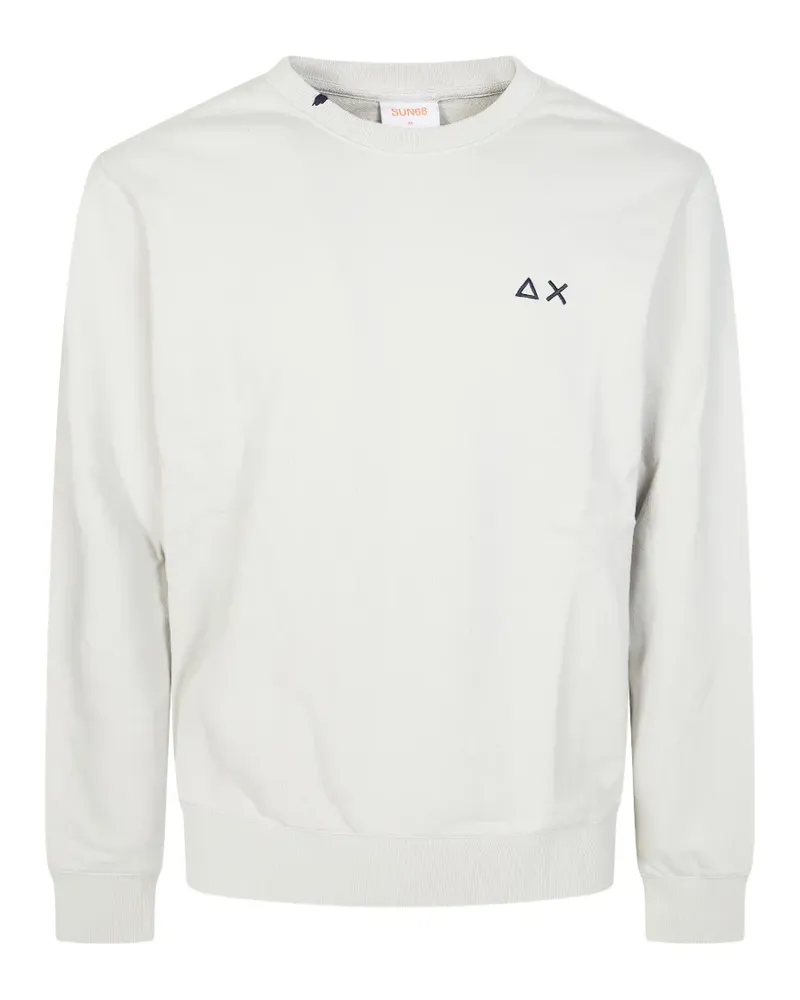 Sun68 cotton crew-neck sweatshirt - Nude Nude