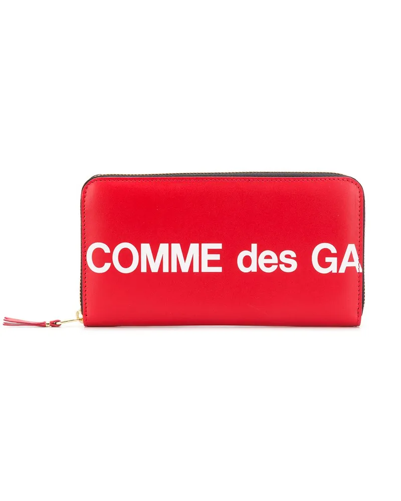 Comme des Garçons Rechteckiges Portemonnaie - Rot Rot