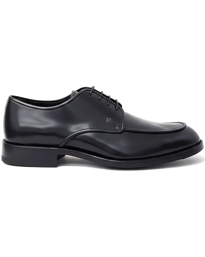 TOD'S Derby-Schuhe aus Leder - Schwarz Schwarz
