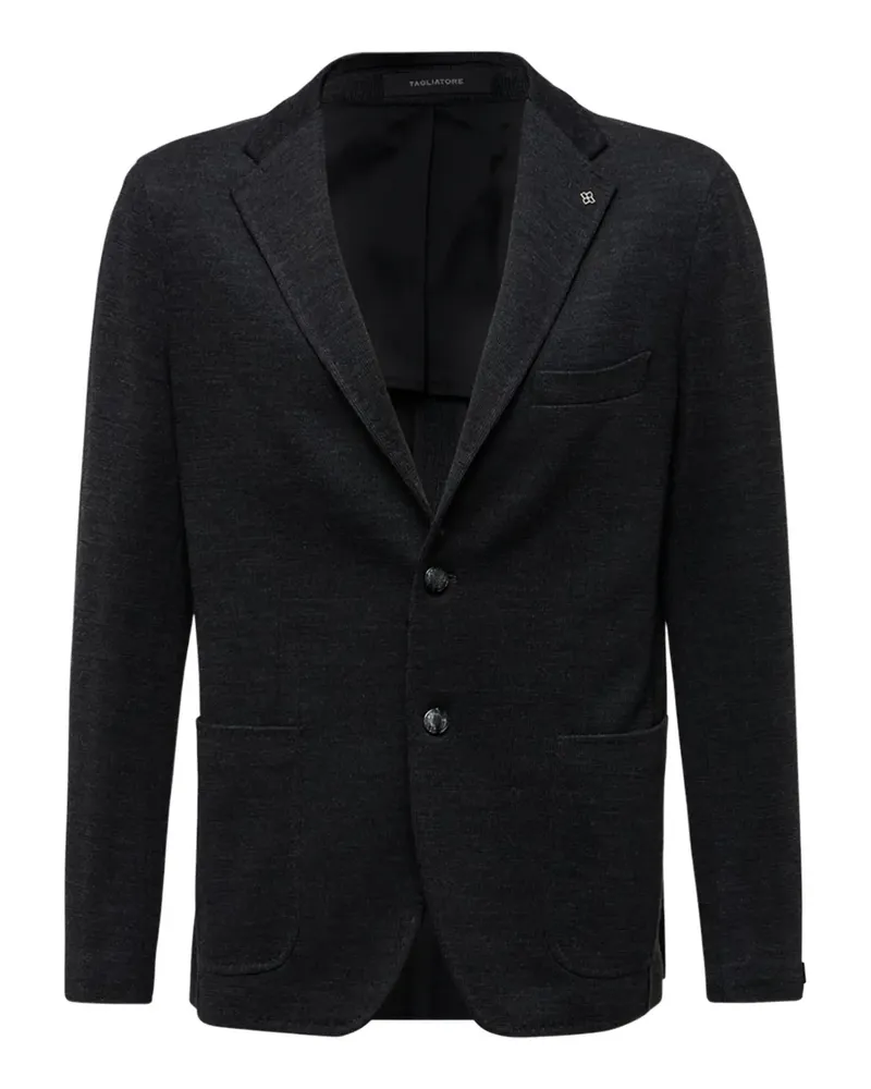 Tagliatore Jacke mit Knopfverschluss - Grau Grau