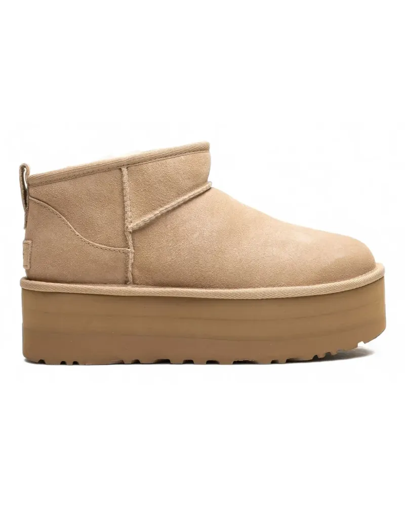 UGG Classic Ultra Mini Plateau-Stiefel - Nude Nude