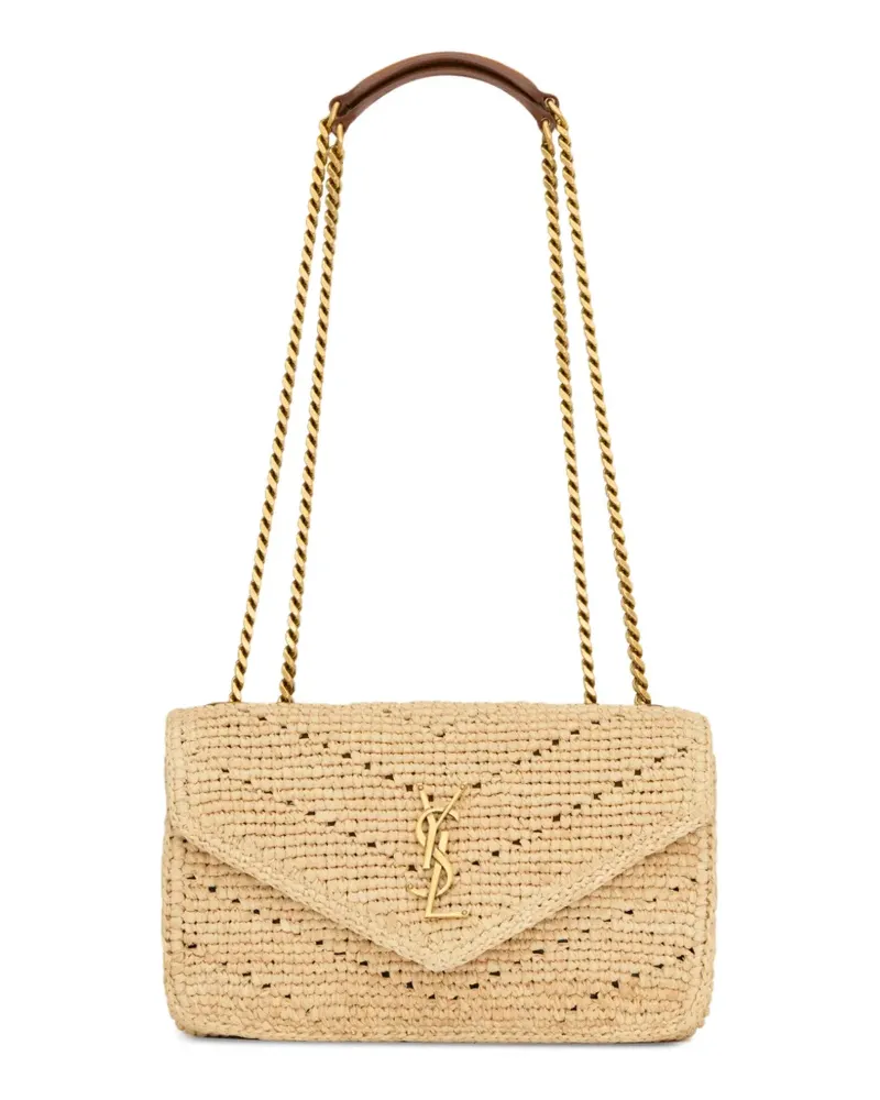 Saint Laurent Kleine Loulou Schultertasche - Nude Nude