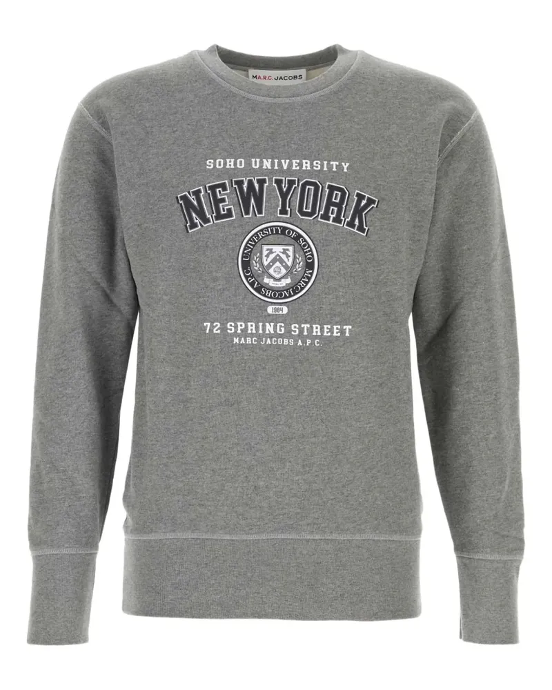 A.P.C. x Marc Jacobs The Shrunken NY crew-neck sweatshirt - Grau Grau