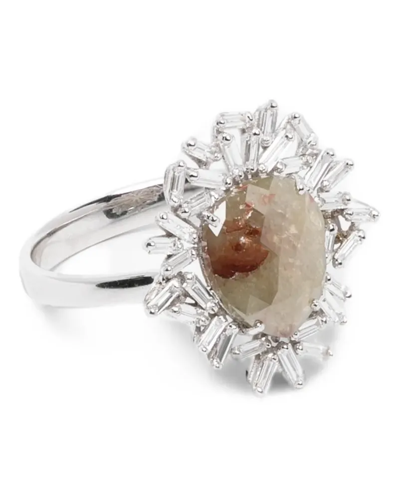 Suzanne Kalan One of a Kind Ring mit Diamanten - Silber Silber