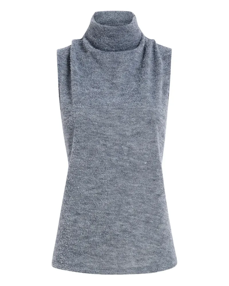 Proenza Schouler Cynthia Oberteil mit Wasserfallausschnitt - Grau Grau