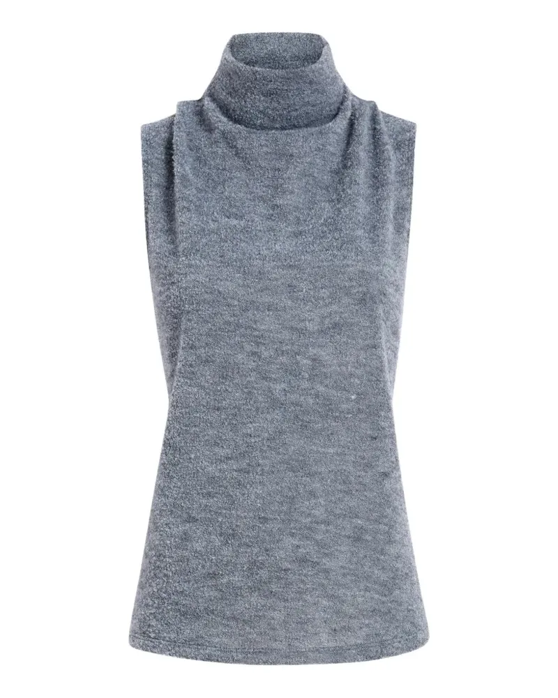 Proenza Schouler Cynthia Oberteil mit Wasserfallausschnitt - Grau Grau