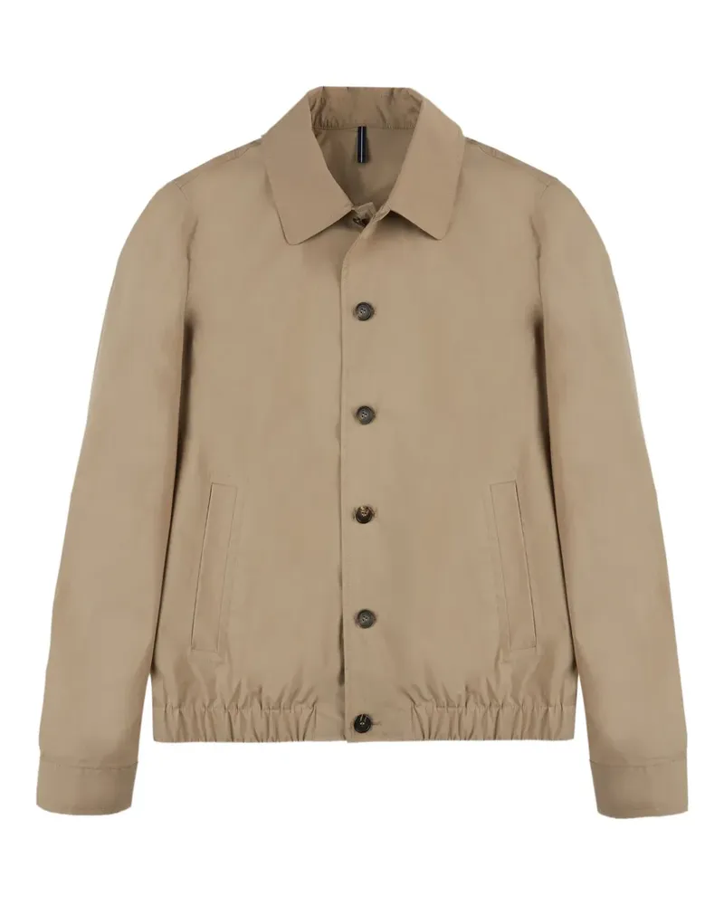 Incotex Leichte Bomberjacke - Nude Nude