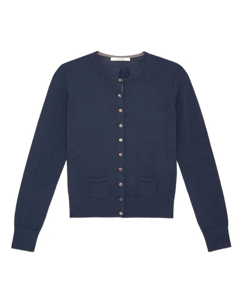 Maliparmi crew-neck cardigan - Blau Blau