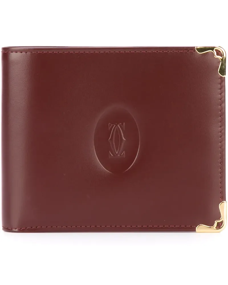 Cartier Portemonnaie mit Logo-Prägung - Rot Rot
