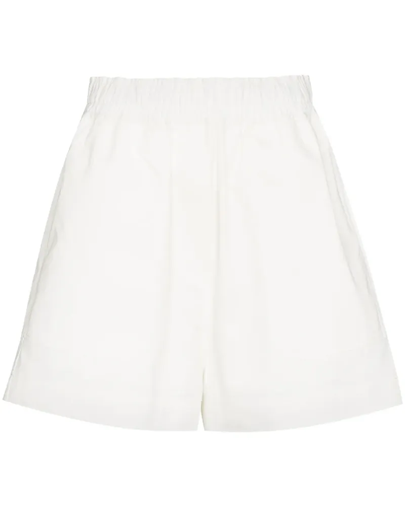 Lee Mathews Shorts mit Stretchbund - Weiß Weiß