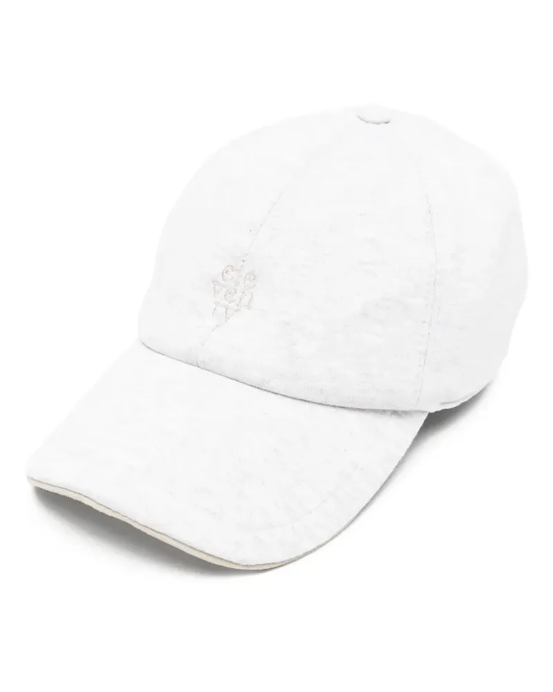 Eleventy Baseballkappe mit Klettverschluss - Grau Grau