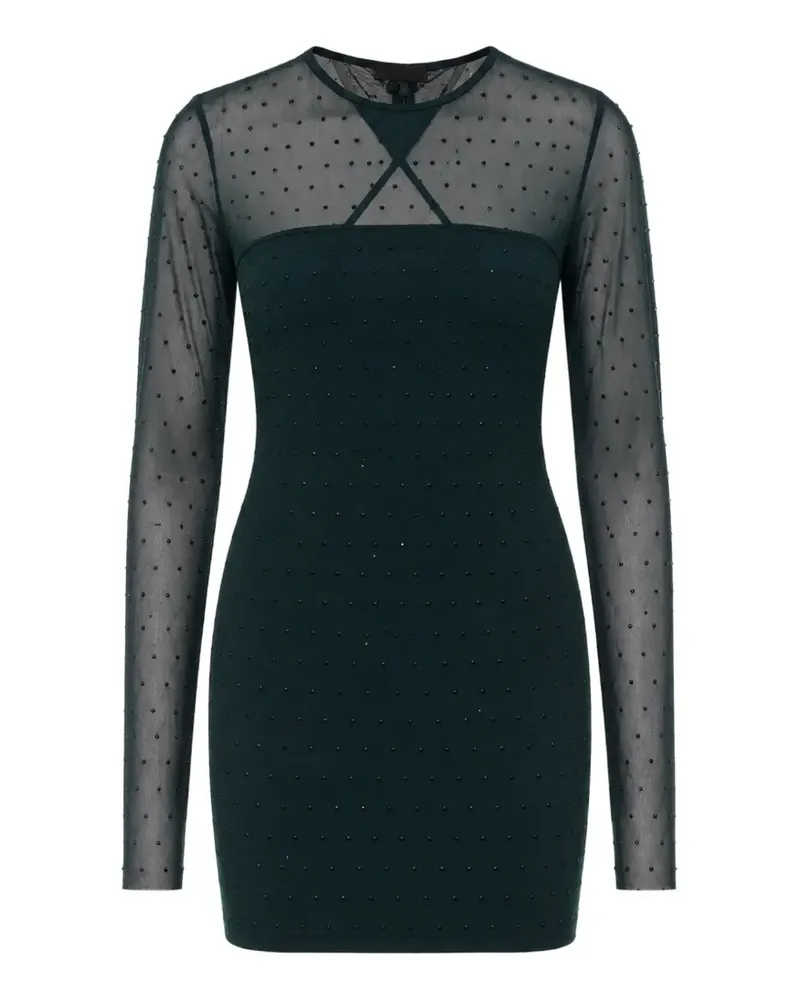 Liu Jo Kleid mit Kristallen - Schwarz Schwarz