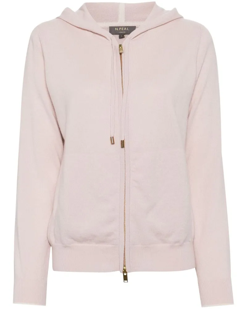 N.Peal Ada Hoodie aus Kaschmir - Rosa Rosa
