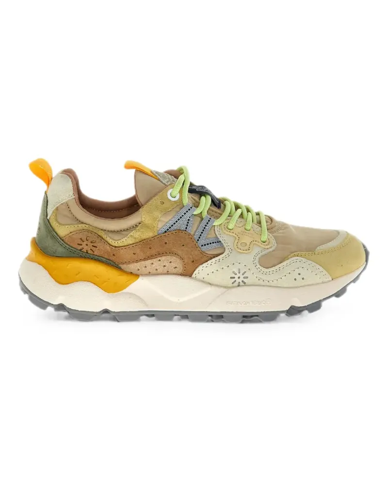 Flower MOUNTAIN Yamano 3 Sneakers mit Wildledereinsätzen - Nude Nude