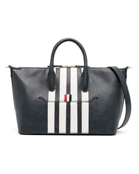 Thom Browne Shopper mit Streifen Blau