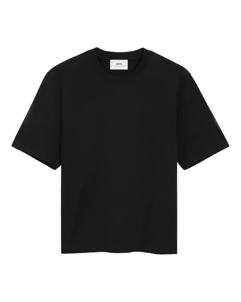 AMI Paris Ami de Coeur T-Shirt - Schwarz Schwarz