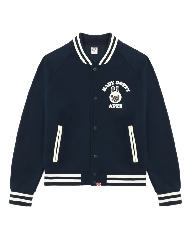 BAPE Apee Strickkleid - Blau Blau