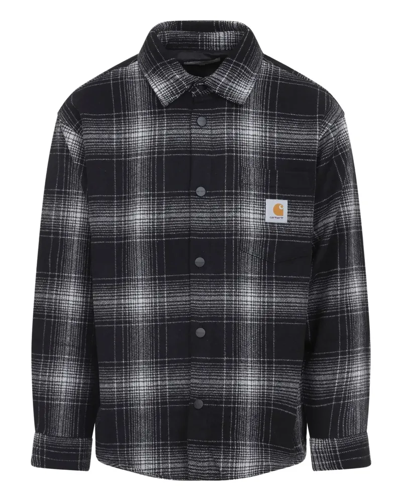 Carhartt WIP Kariertes Hemd - Schwarz Schwarz