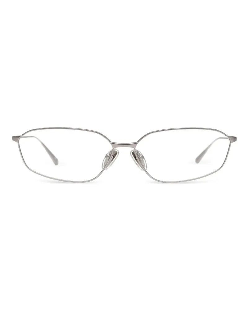 Balenciaga Brille mit geometrischem Gestell - Grau Grau