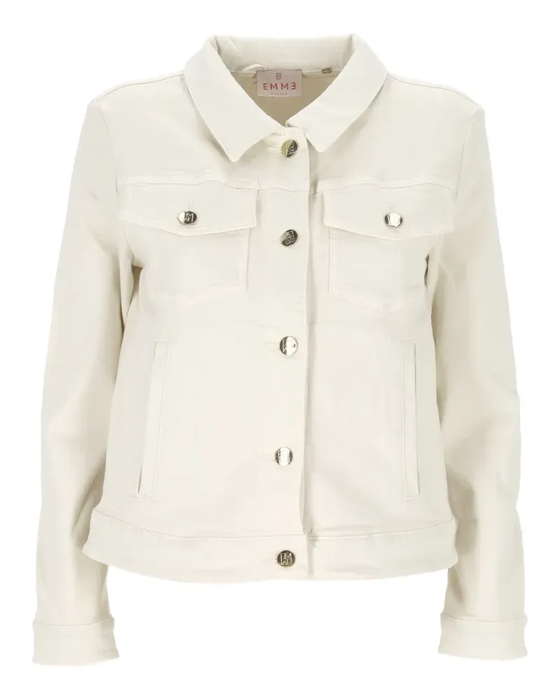 MARELLA Jeansjacke mit Logo-Knöpfen - Nude Nude