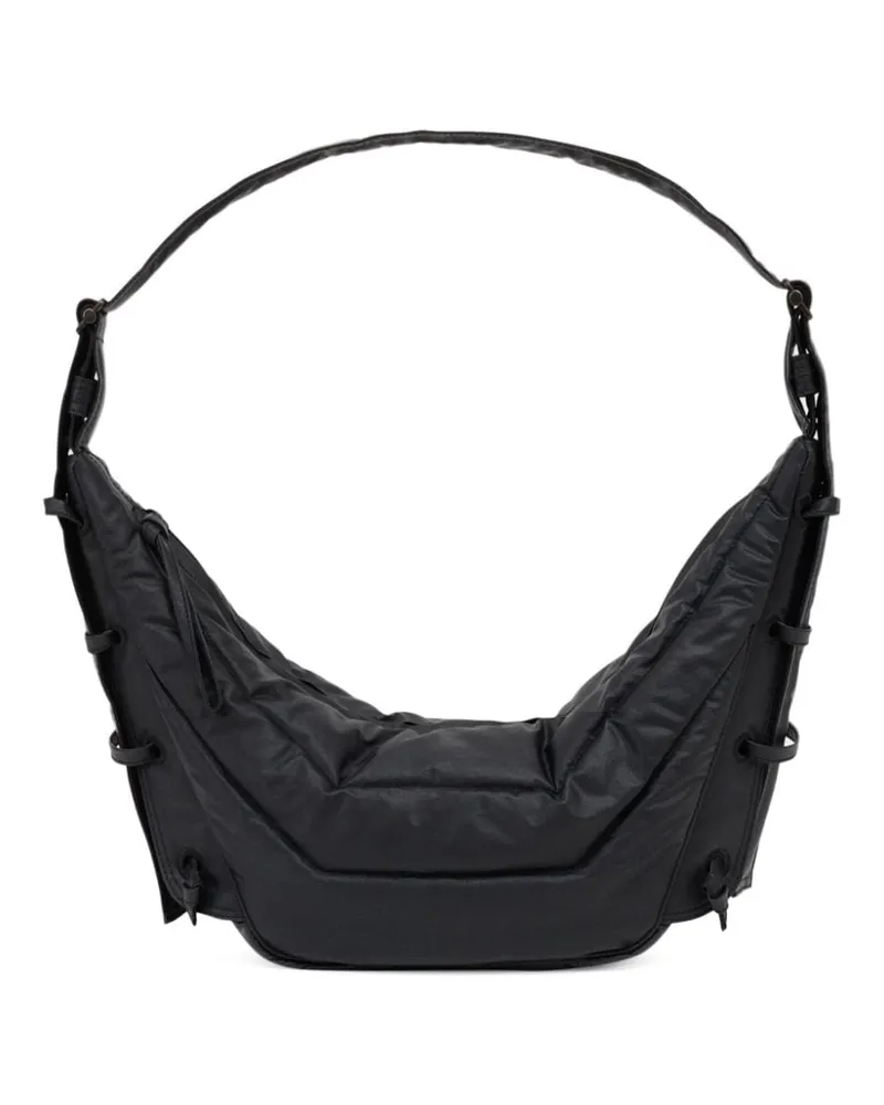 Christophe Lemaire Kleine Soft Game Schultertasche - Schwarz Schwarz