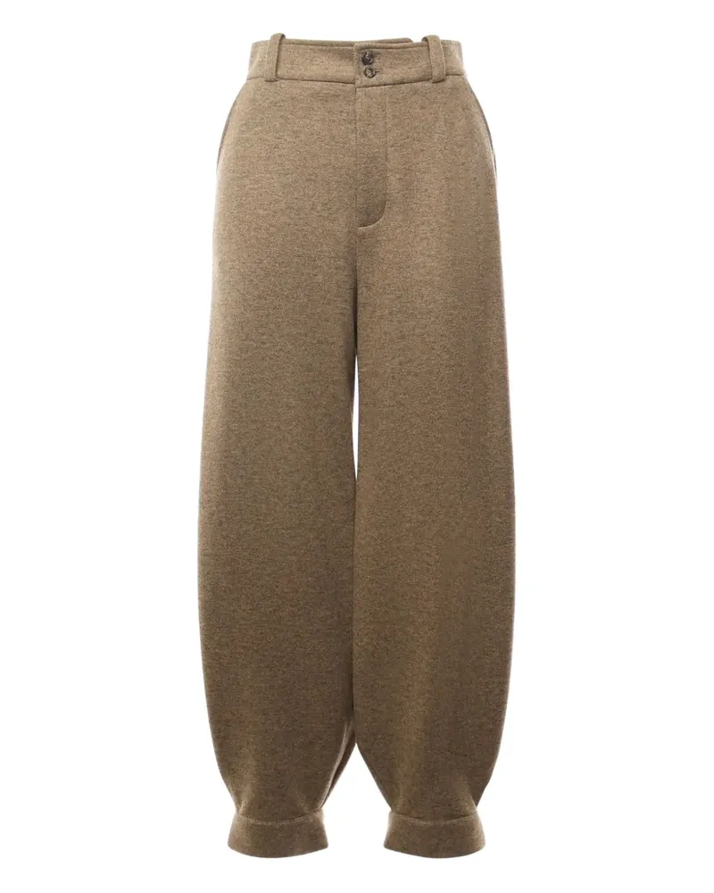 Loro Piana buttoned trousers - Braun Braun