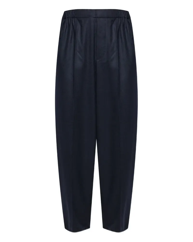Jacquemus Plissierte Hose mit Stretchbund - Blau Blau