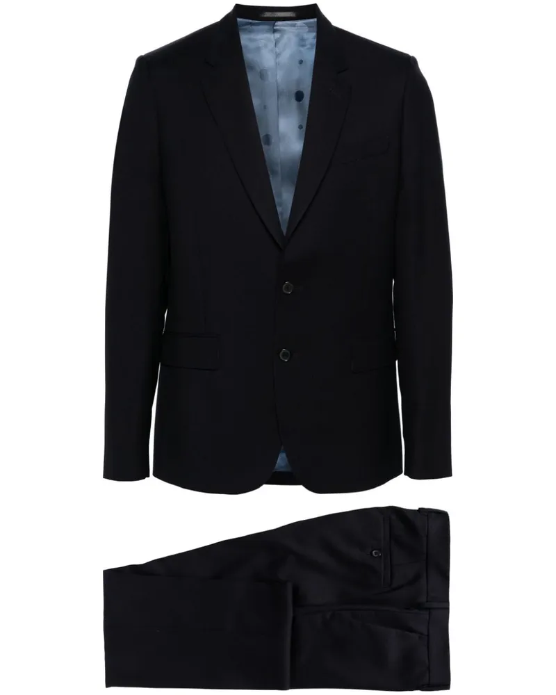 Paul Smith Einreihiger Anzug - Blau Blau