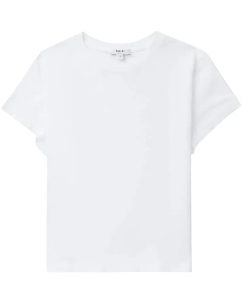 AGOLDE Minimiert T-Shirt - Weiß Weiß