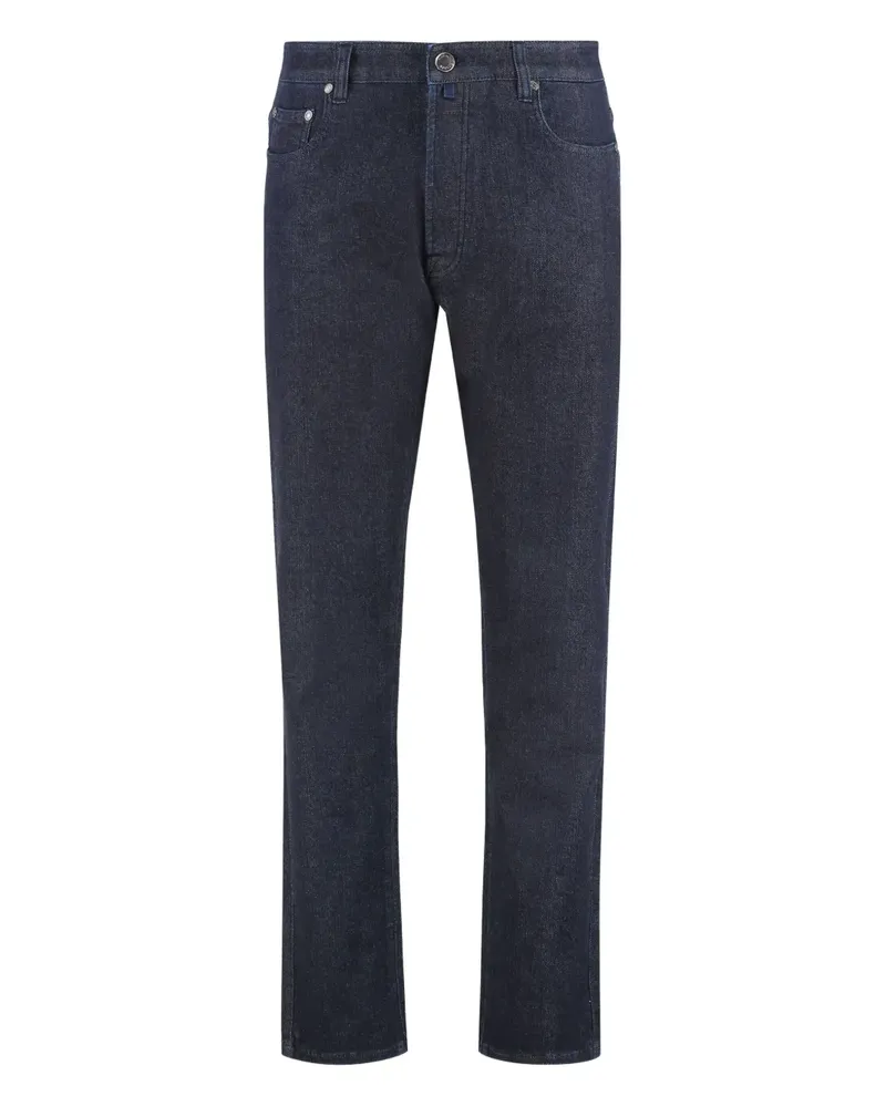 MOORER Jeans im Five-Pocket-Design - Blau Blau