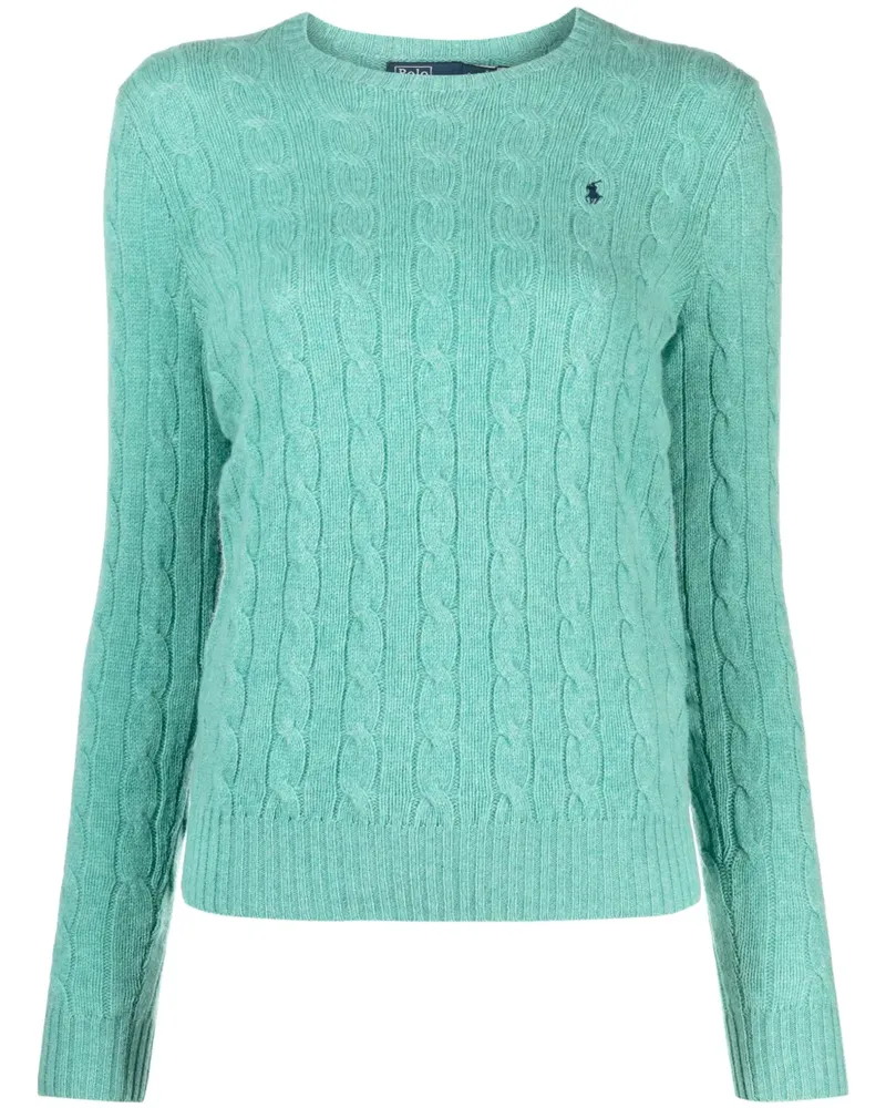 Ralph Lauren Pullover mit Zopfmuster - Grün Grün