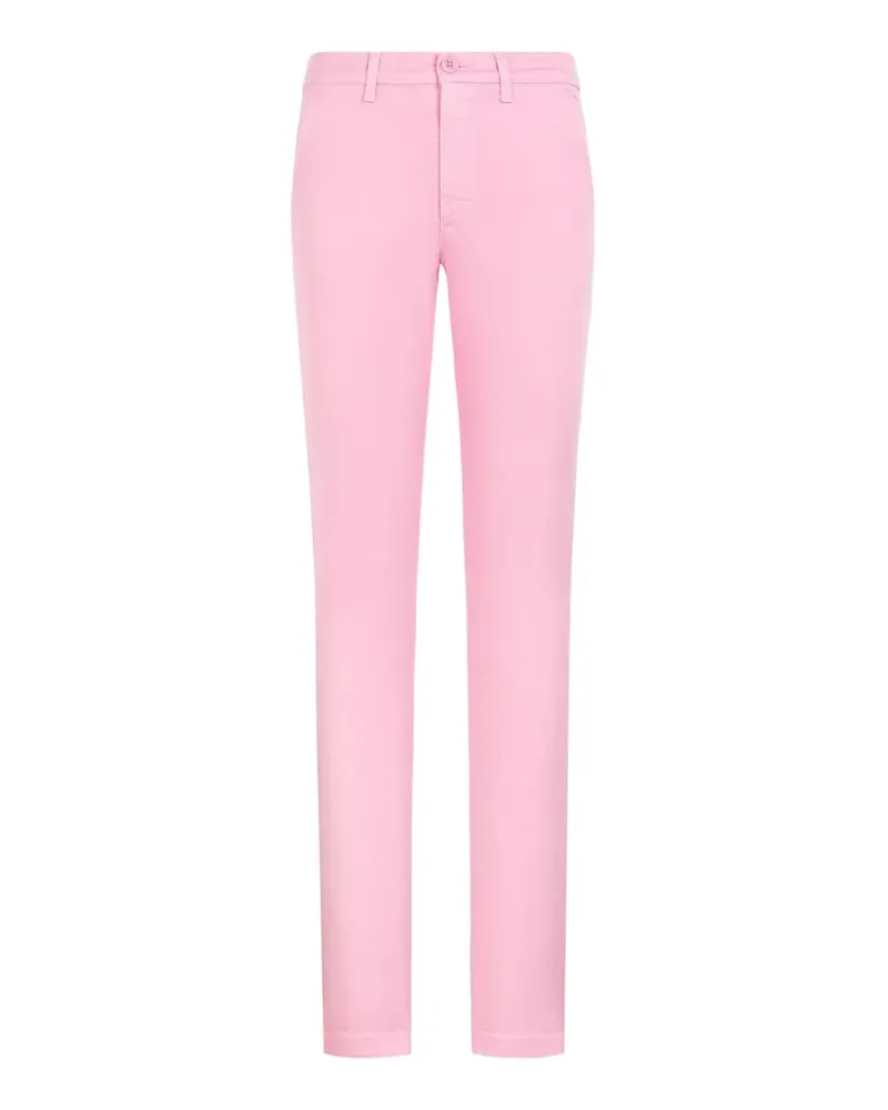 Roberto Cavalli slim-fit cotton trousers - Rosa Rosa