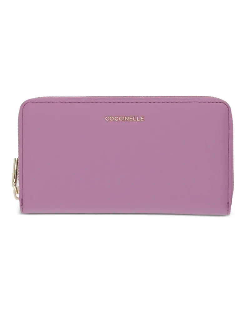 Coccinelle Portemonnaie mit Reißverschluss - Rosa Rosa