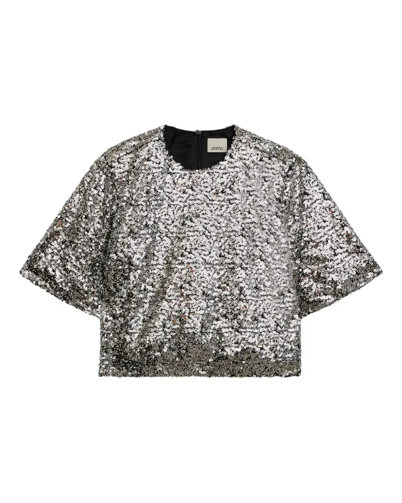 Isabel Marant Helga Oberteil - Silber Silber