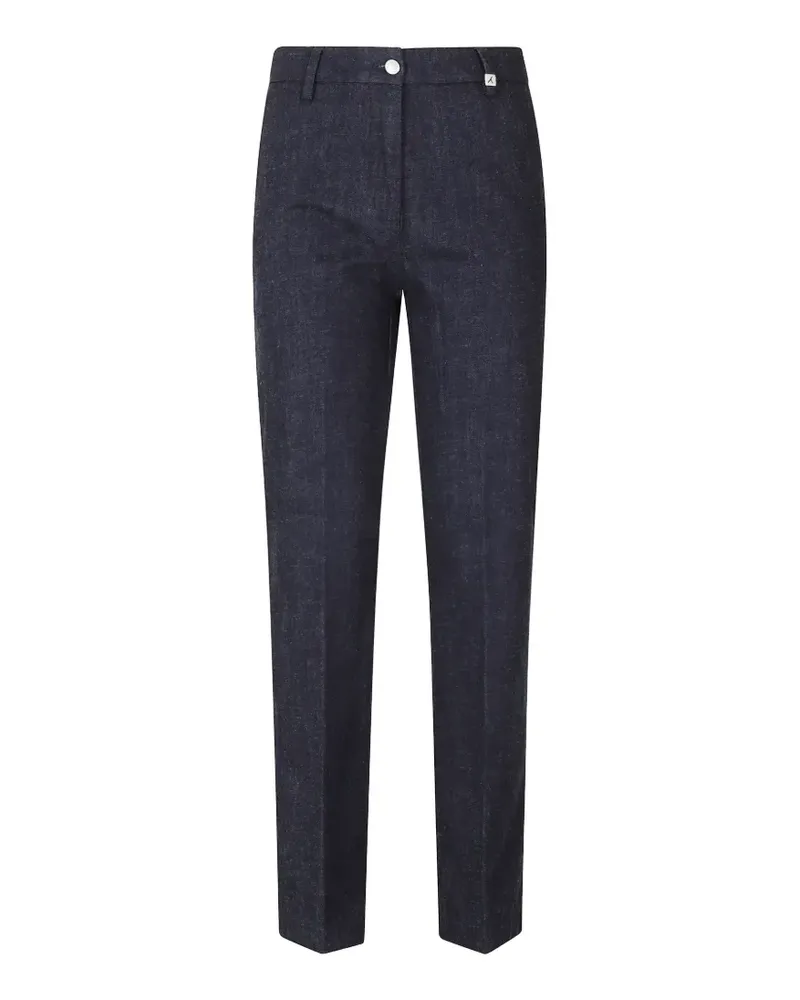 MYTHS logo-plaque tailored trousers - Blau Blau