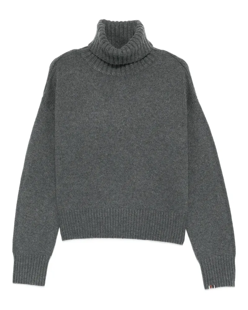 extreme cashmere roll-neck sweater - Grau Grau
