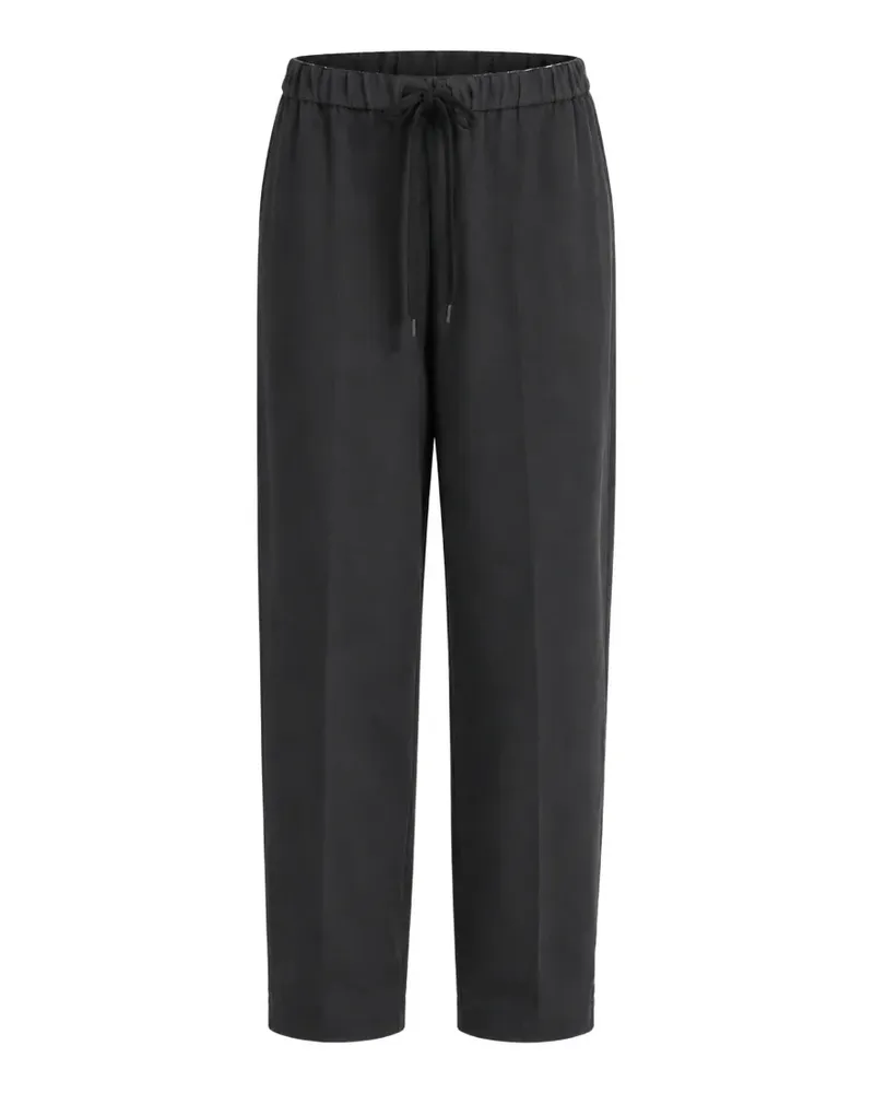 Maison Margiela Hose mit Kordelzug - Schwarz Schwarz