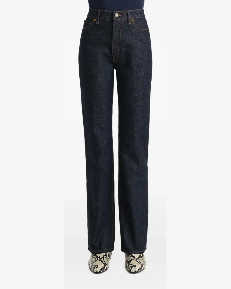 KHAITE Jeans mit Zierknöpfen - Schwarz Schwarz