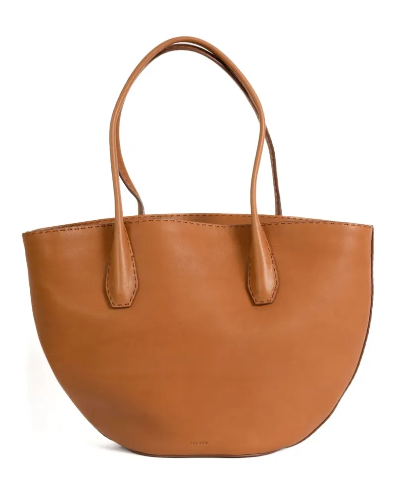 The Row top-handles leather shoulder bag - Braun Braun