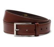 Klassischer Gürtel aus Leder - Braun
