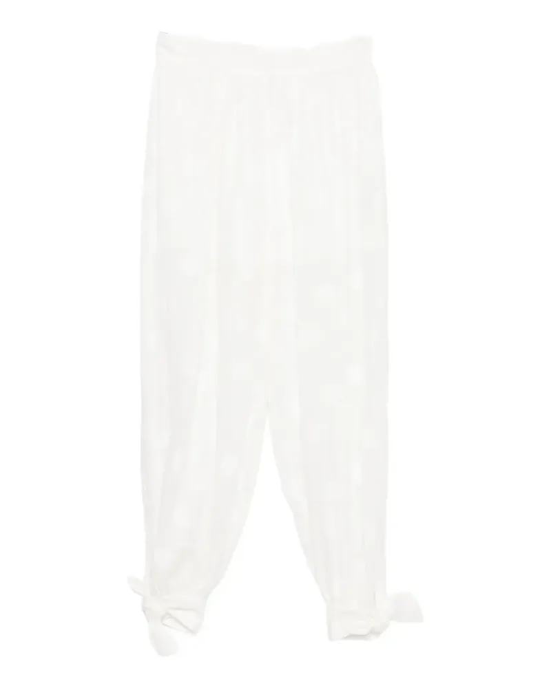 Zimmermann Solstice Hose mit Polka Dots - Nude Nude